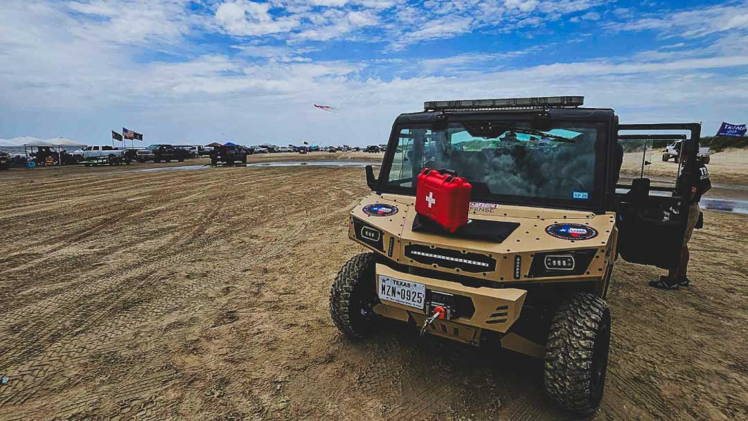 GPI Defense UTV supports emergency response during Crystal Beach Force Multiplier
